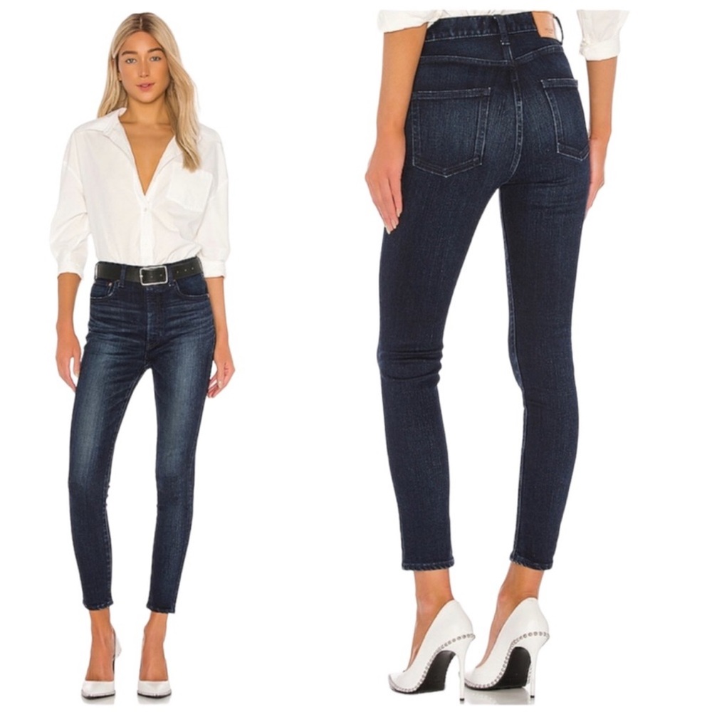 NWT MOUSSY VINTAGE Crawford RebirthHigh Rise Skinny‎ Jeans Size 24 Minimalist